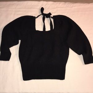 Black stylish sweater